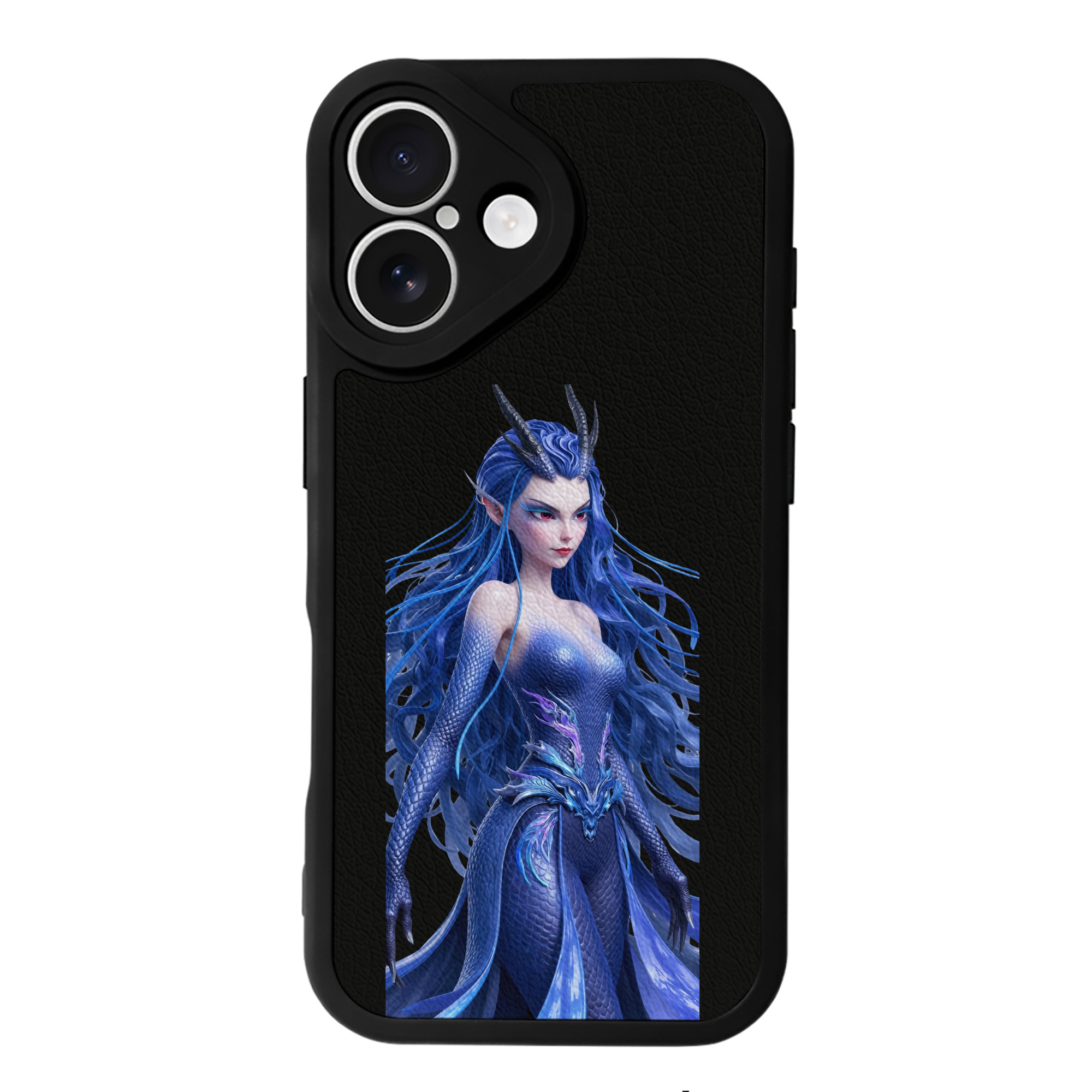 （画像用） Ne Zha 2 ナタ 魔童の大暴れ 【iPhone 16シリーズ対応】シリコンスマホケース（レザー調） 材質：シリコン